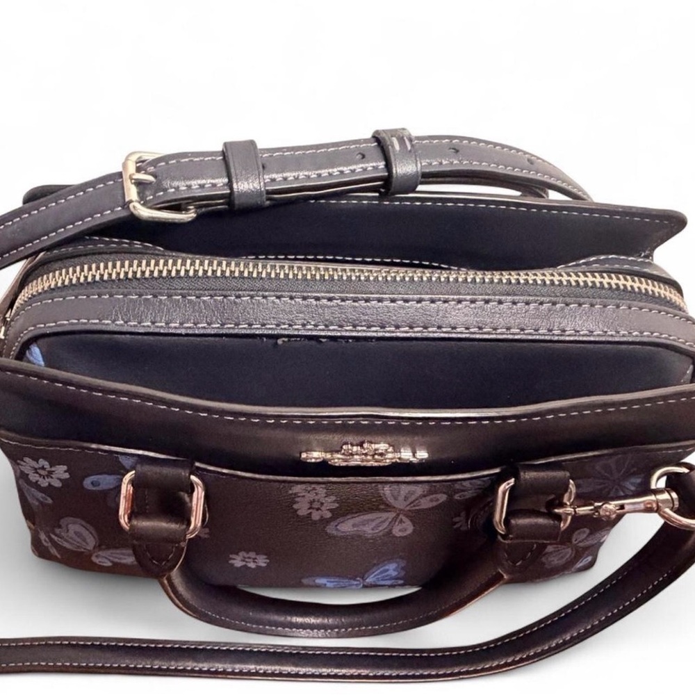 This bag is the Coach Darcie Carryall with Butterfly Print (Style No. CH212). - Picture 2 of 7